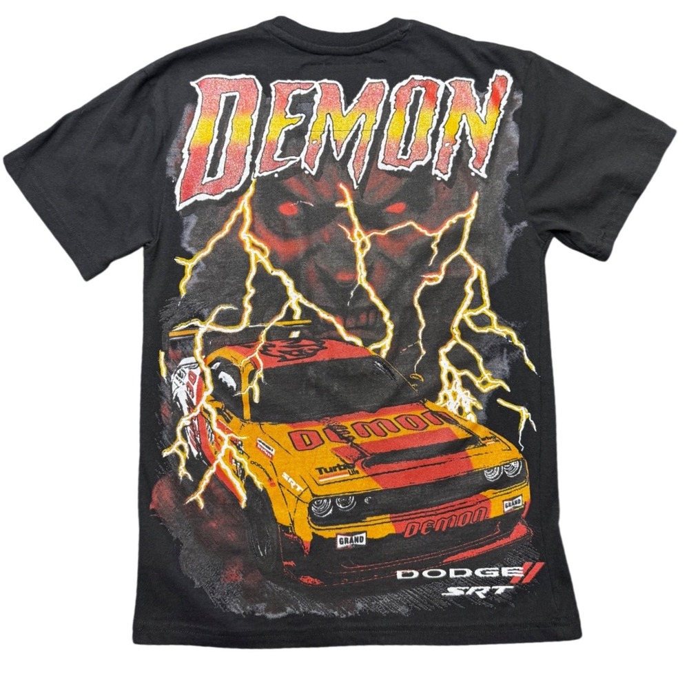 Dodge Demon Hellcat Graphic T Shirt Dodge x Reason Limited Edition Black‎ Small